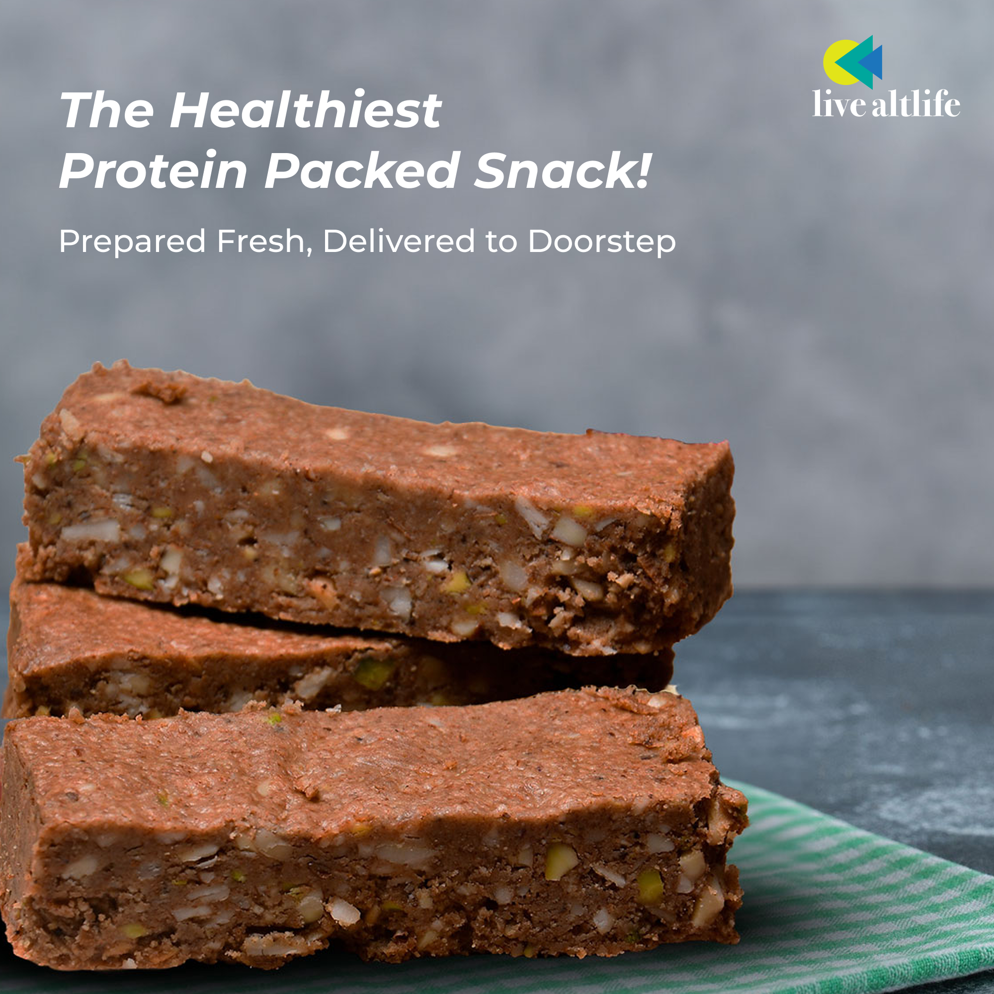 (Stock Refresh) Almond & Peanut Protein Bar (Sugar/Grain Free)