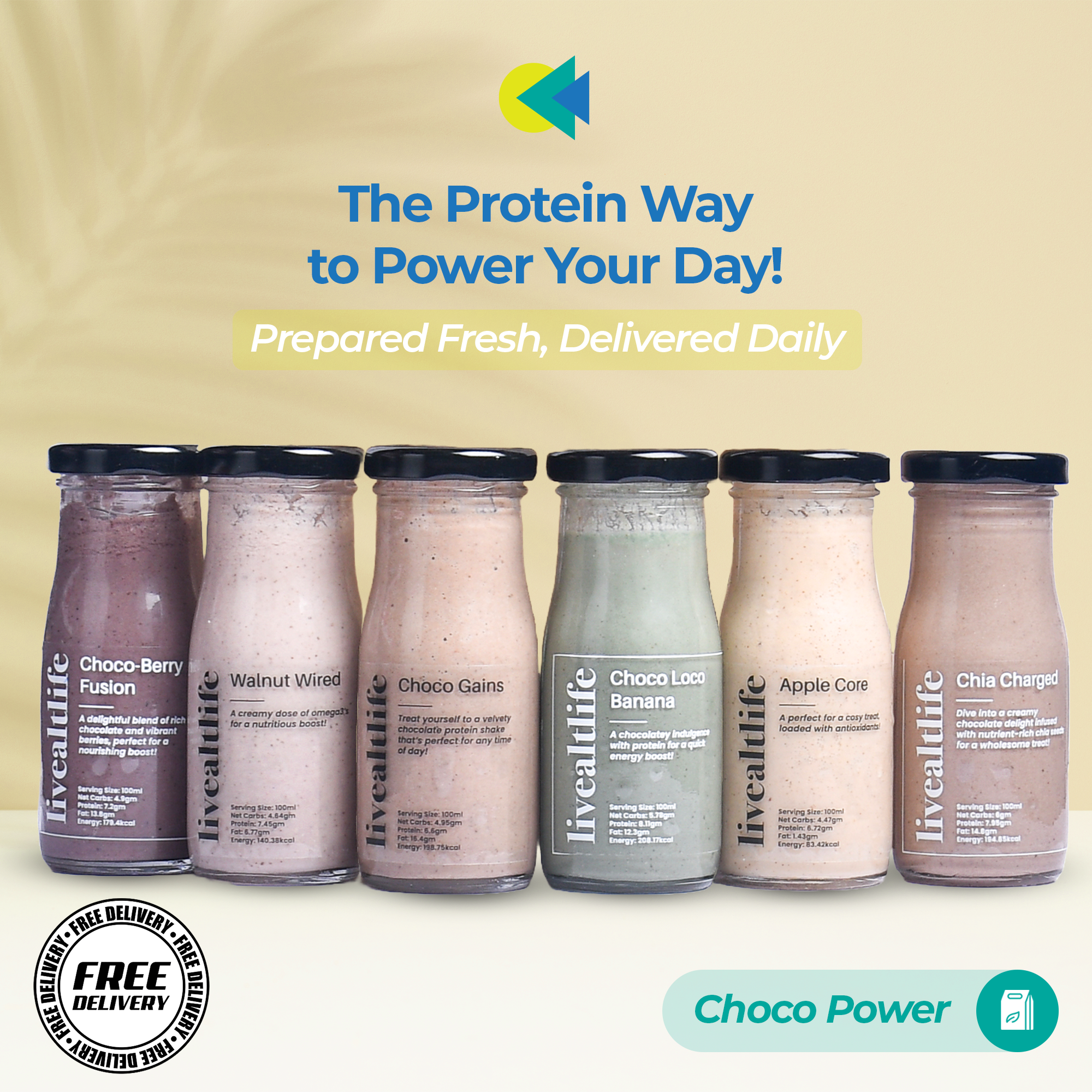 Daily Protein Smoothie - Choco Power