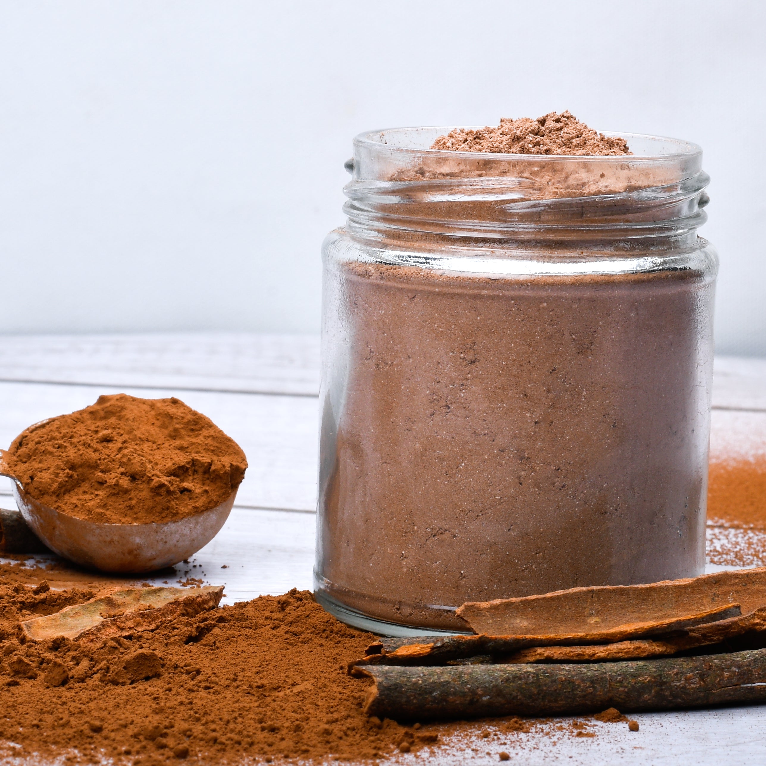 Hot Chocolate Mix  - Cinnamon (1 Jar, 100g, Sugar/Grain Free)