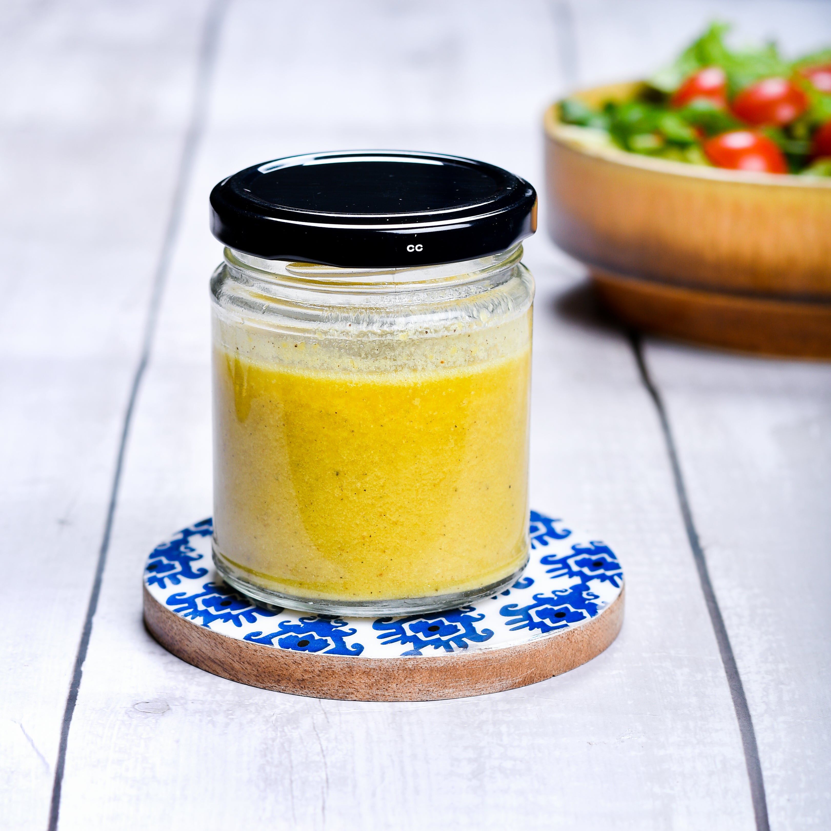 Lemon Mustard Dressing (1 Jar, 120ml, Sugar/Grain Free)