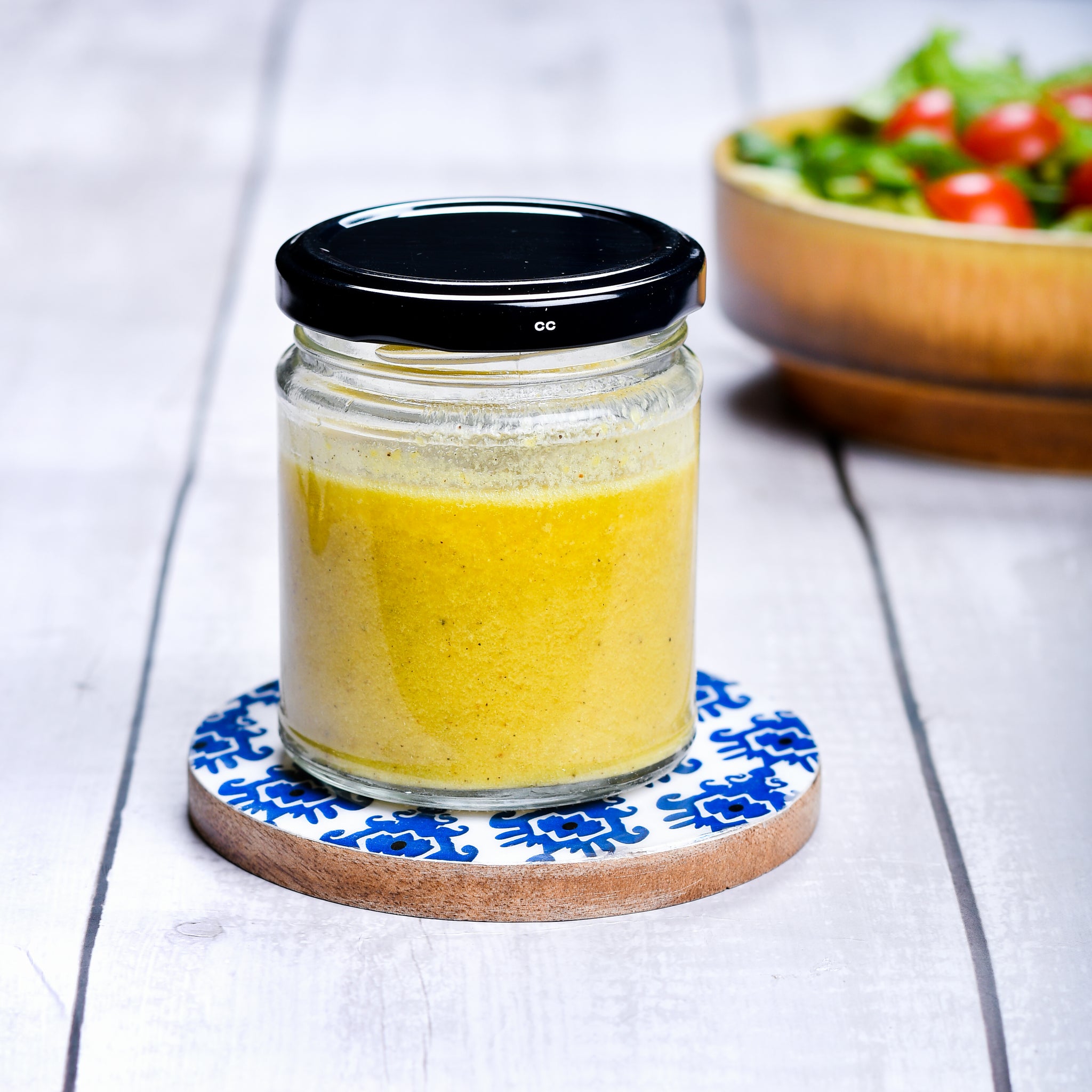 Lemon Mustard Dressing (1 Jar, 120ml, Sugar/Grain Free)
