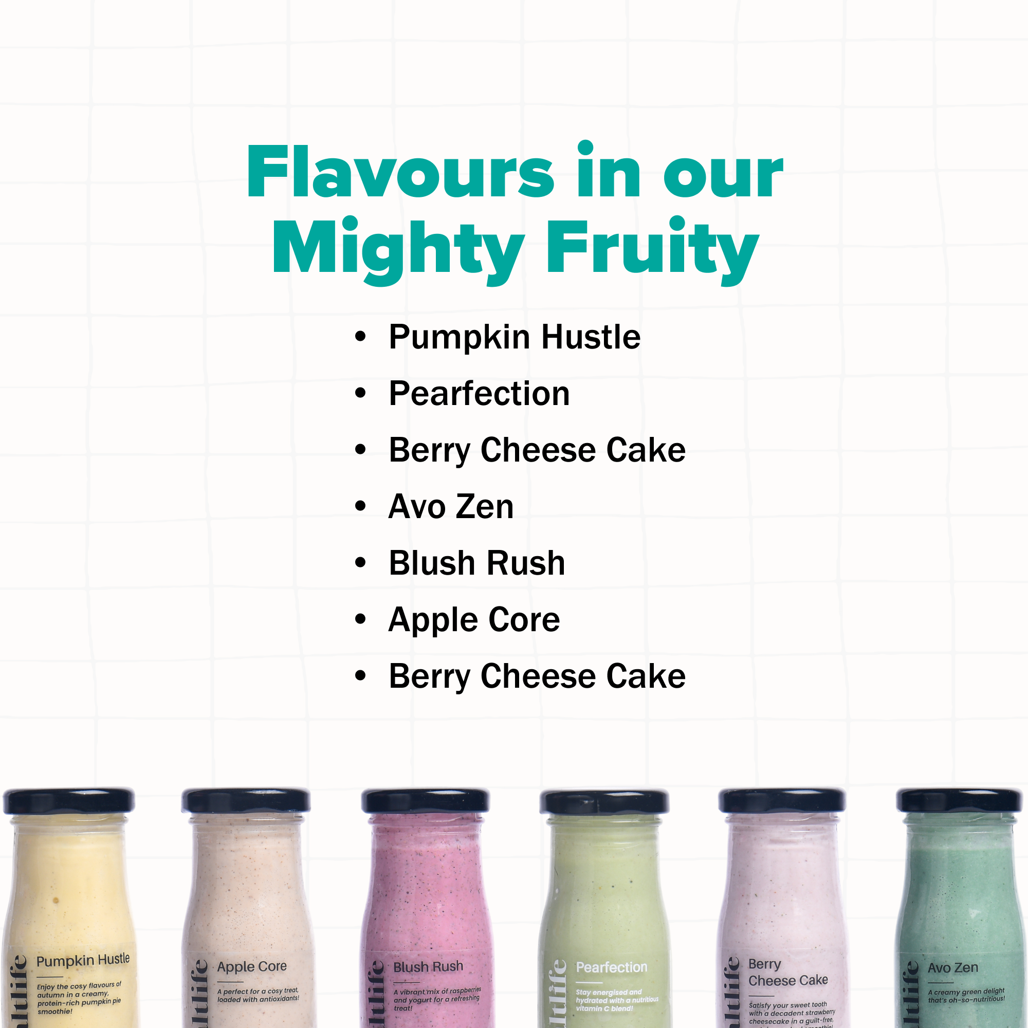 Daily Protein Smoothie - Mighty Fruity