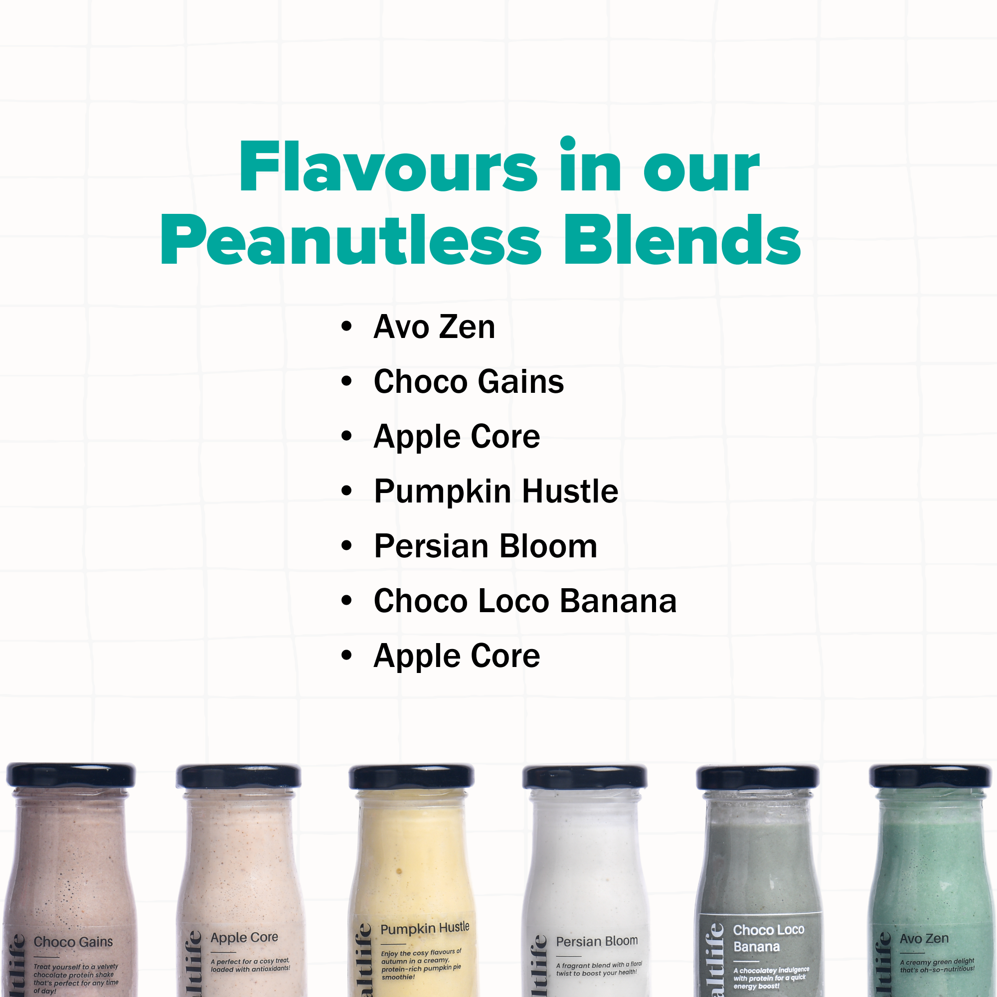 Daily Protein Smoothie - Peanutless blends