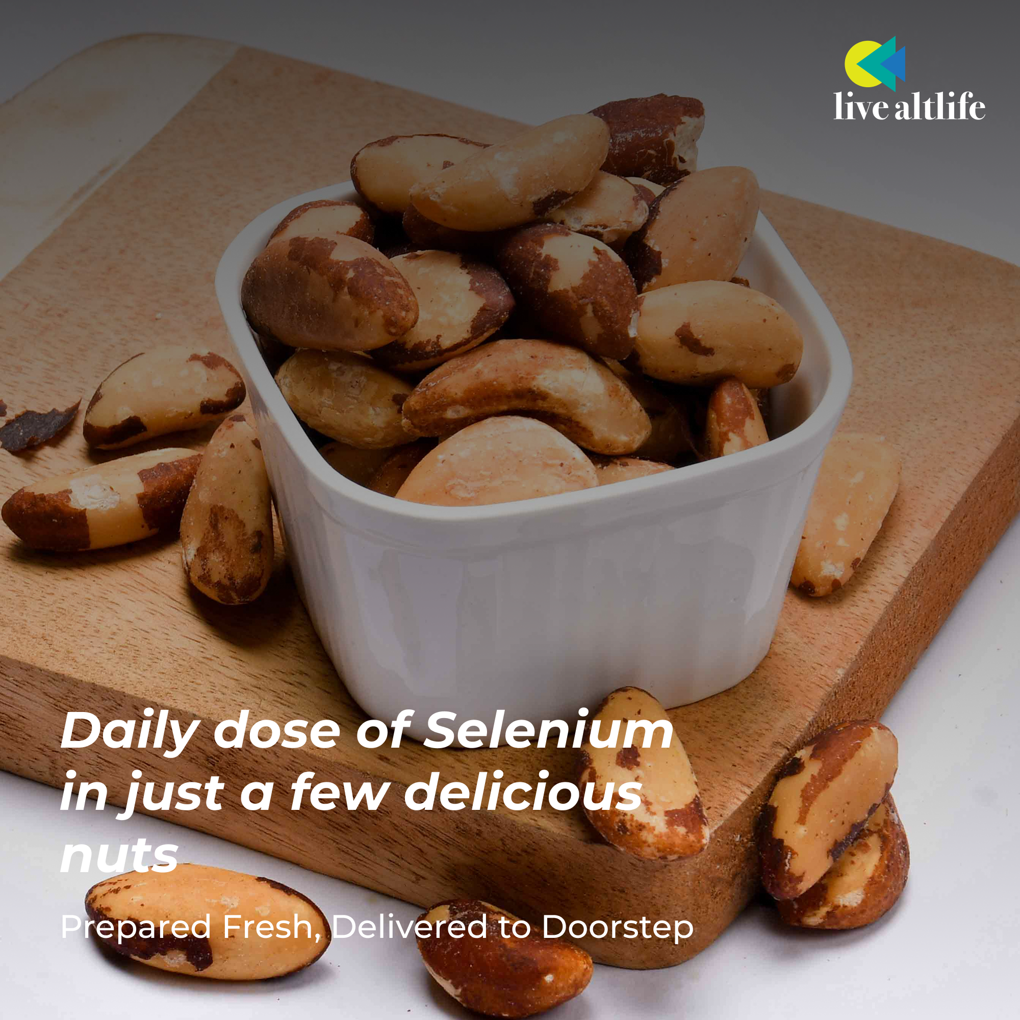 Salted Brazil Nuts (200g, Protein Rich)