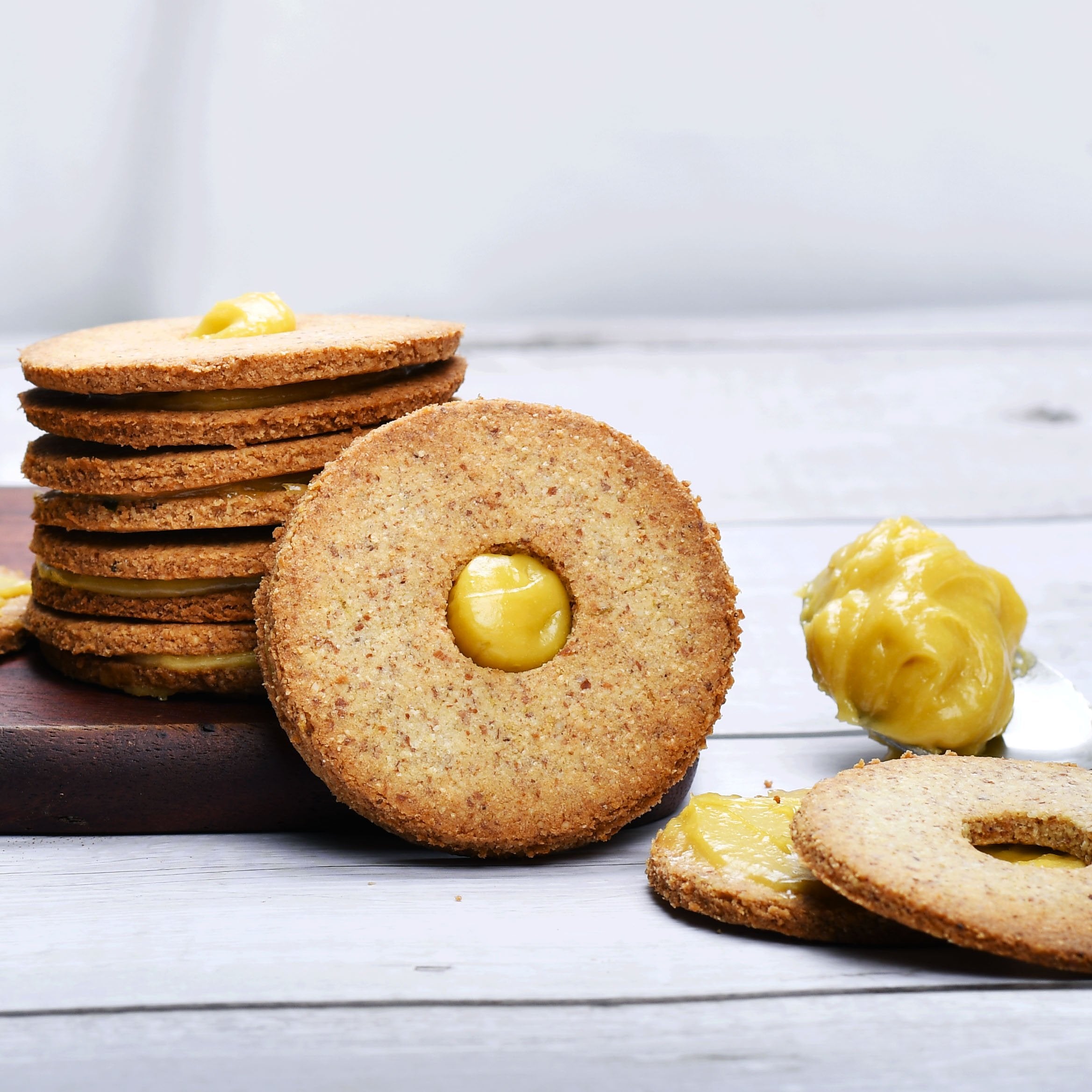Lemon Cookies (6, Protein Rich, Sugar/Grain Free)