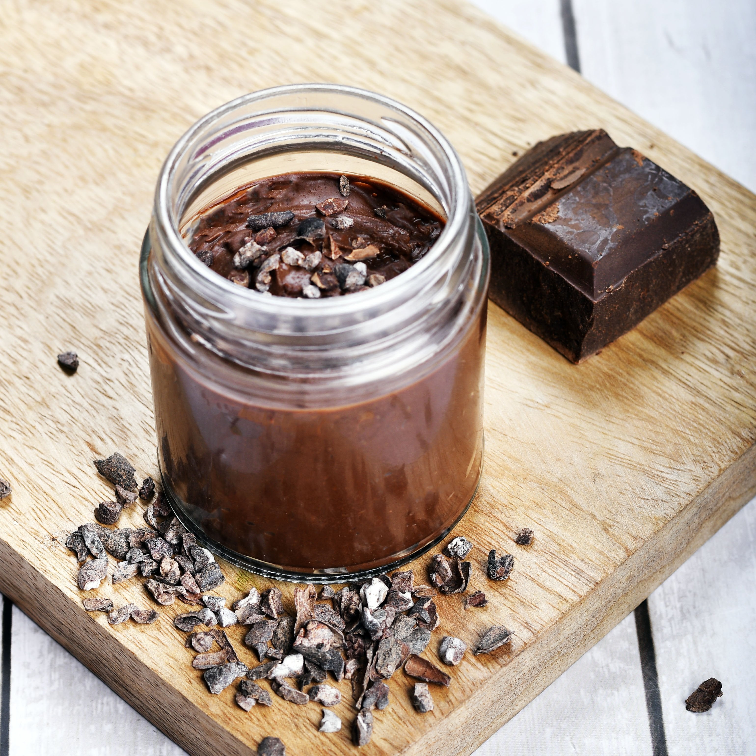 Vegan Chocolate Mousse (1 Jar, 150g, High Protein, Sugar/Grain Free)