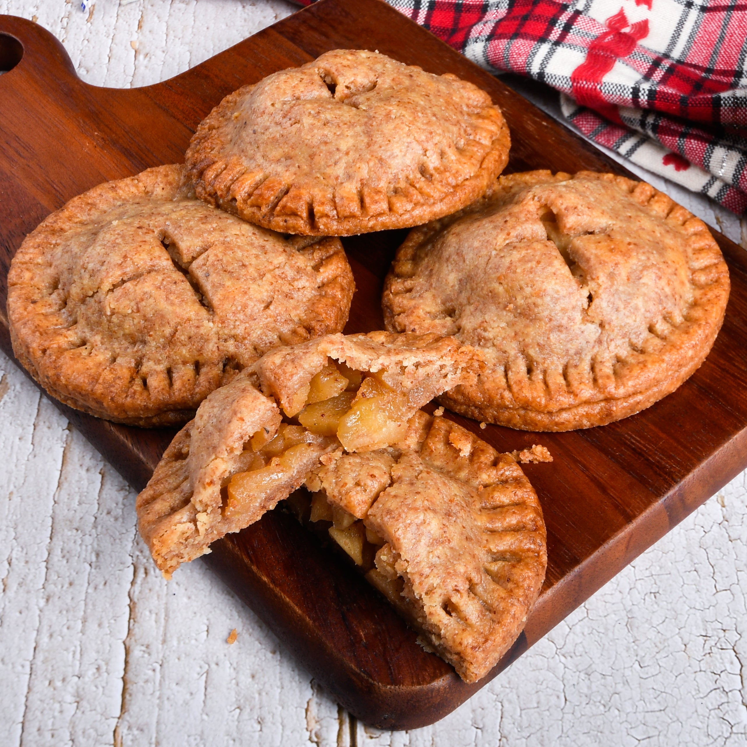 Apple Hand Pie (4, Protein Rich, Sugar/Grain Free)