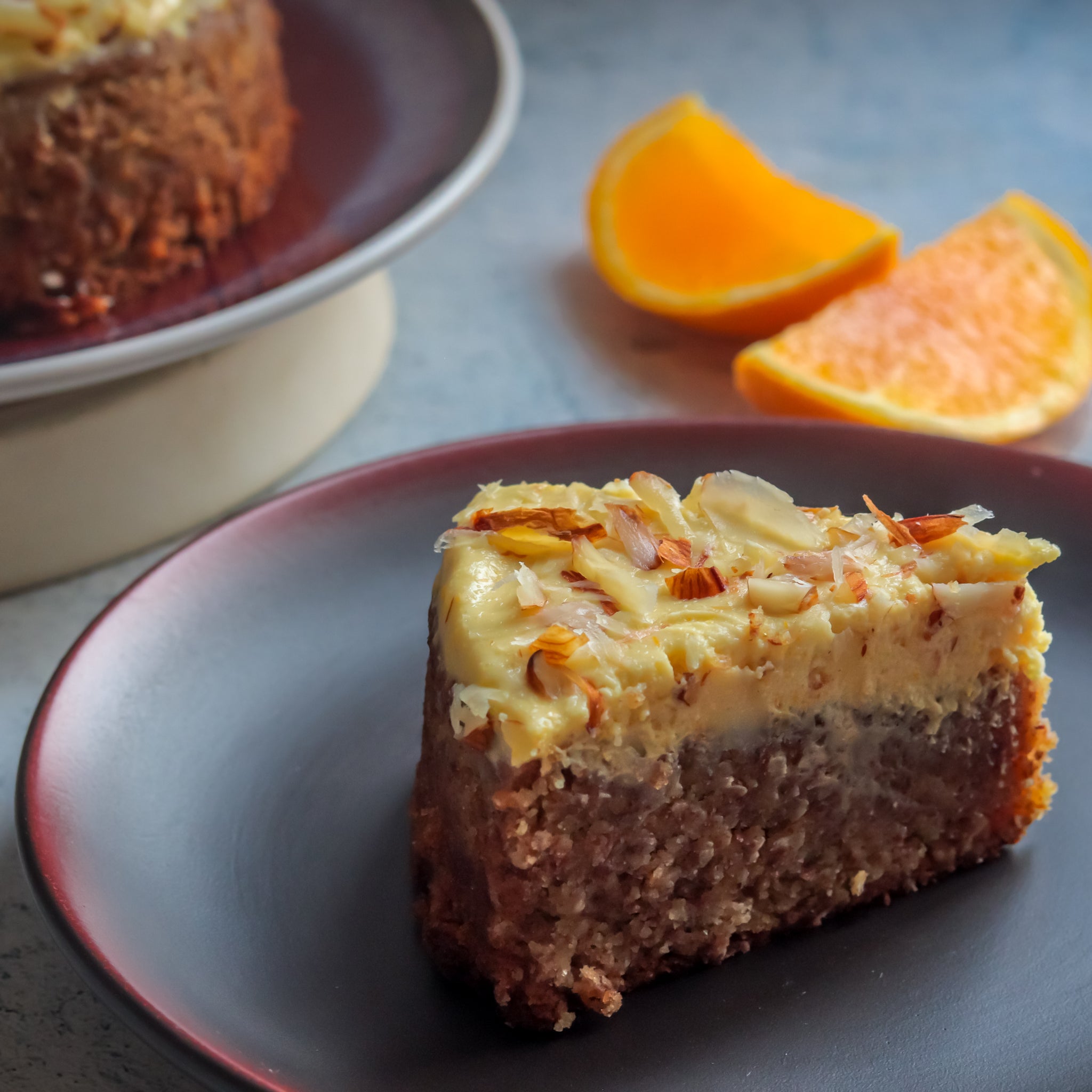 Orange & Almond Cake (500g, Protein Rich, Sugar/Grain Free)
