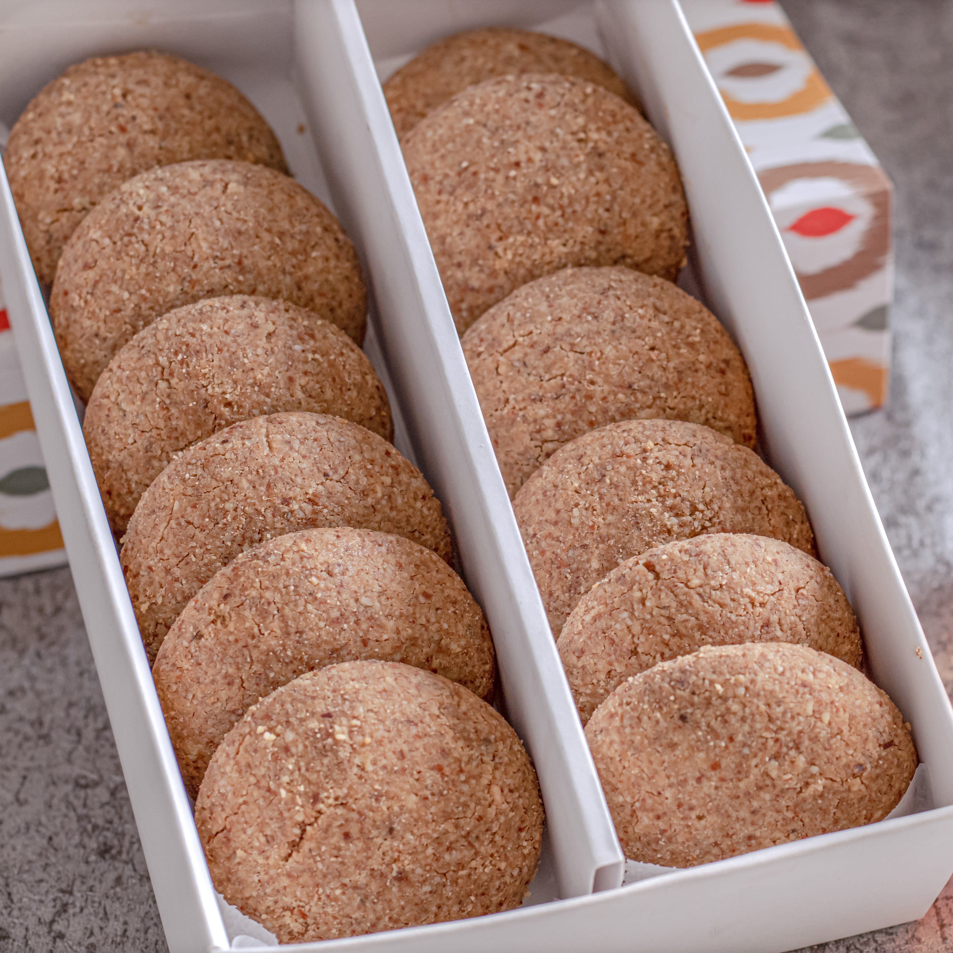 Gingersnap Cookies (12, High Protein, Sugar/Grain Free)