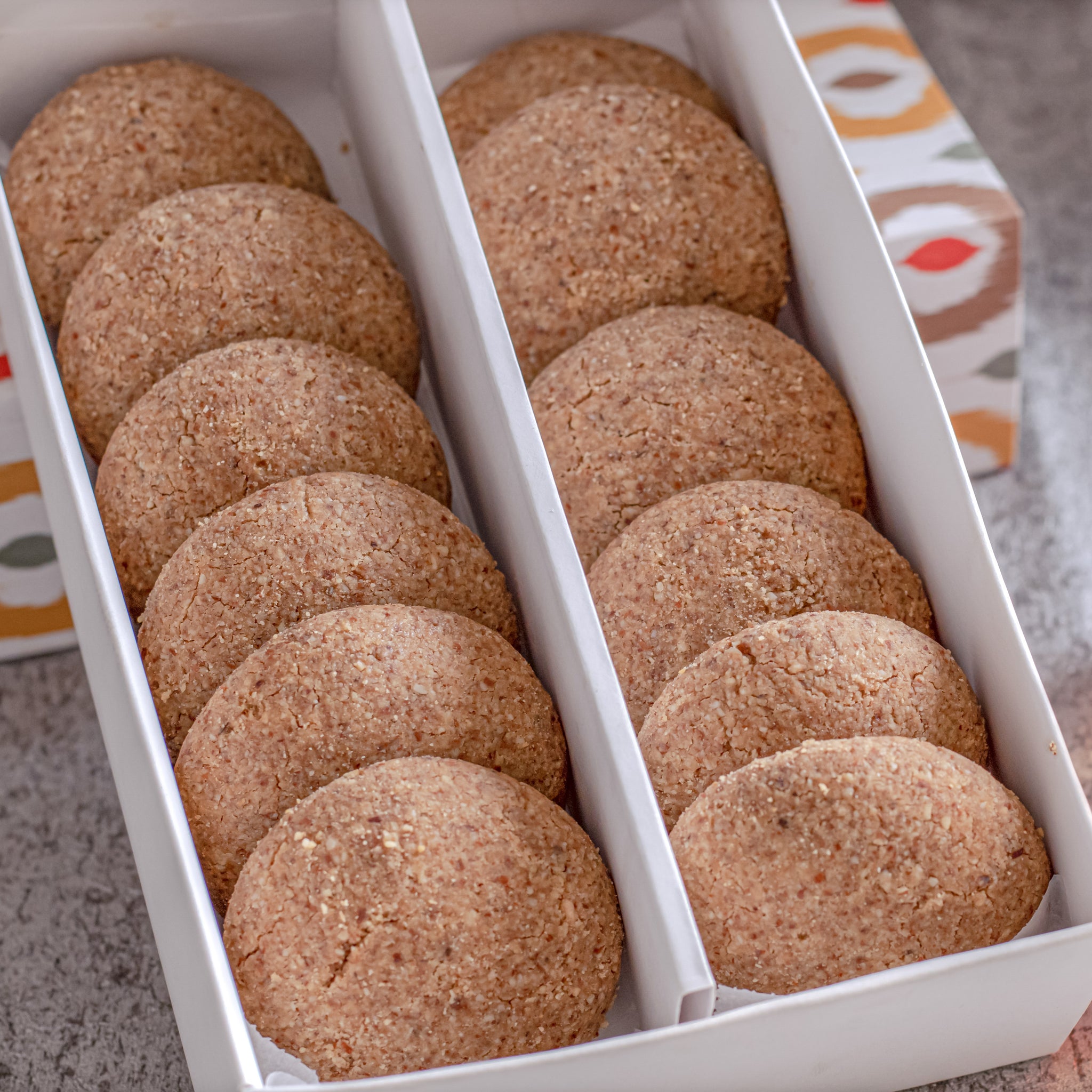 Gingersnap Cookies (12, High Protein, Sugar/Grain Free)