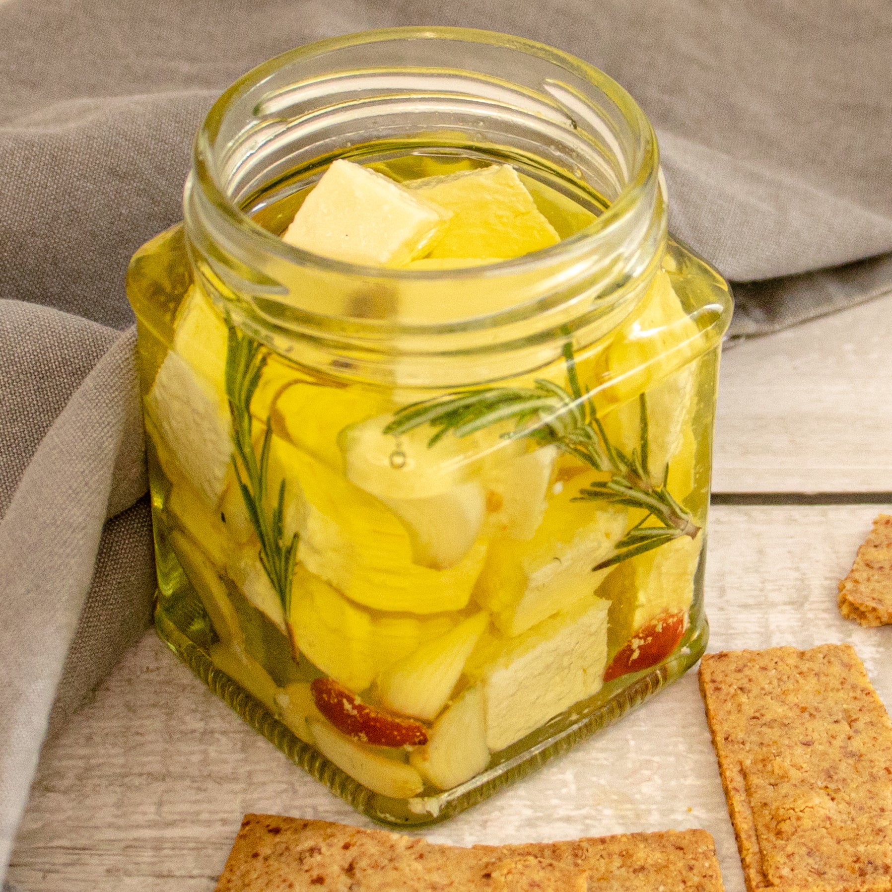 Marinated Feta (150g, Protein Rich)