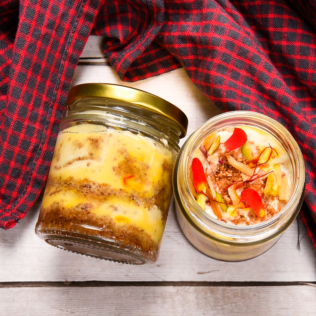 Rasmalai Trifle Jars (1 Jar, 150g, Protein Rich, Sugar/Grain Free))