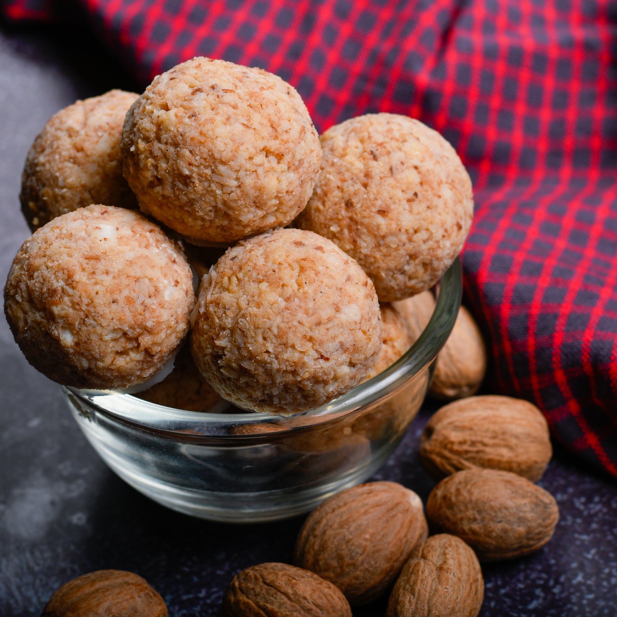 Coconut Ladoo (6, Sugar/Grain Free)