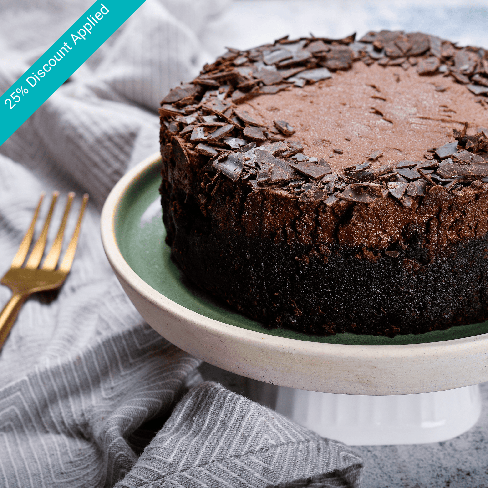 Chocolate Cake (500g, Protein Rich, Sugar/Grain Free)