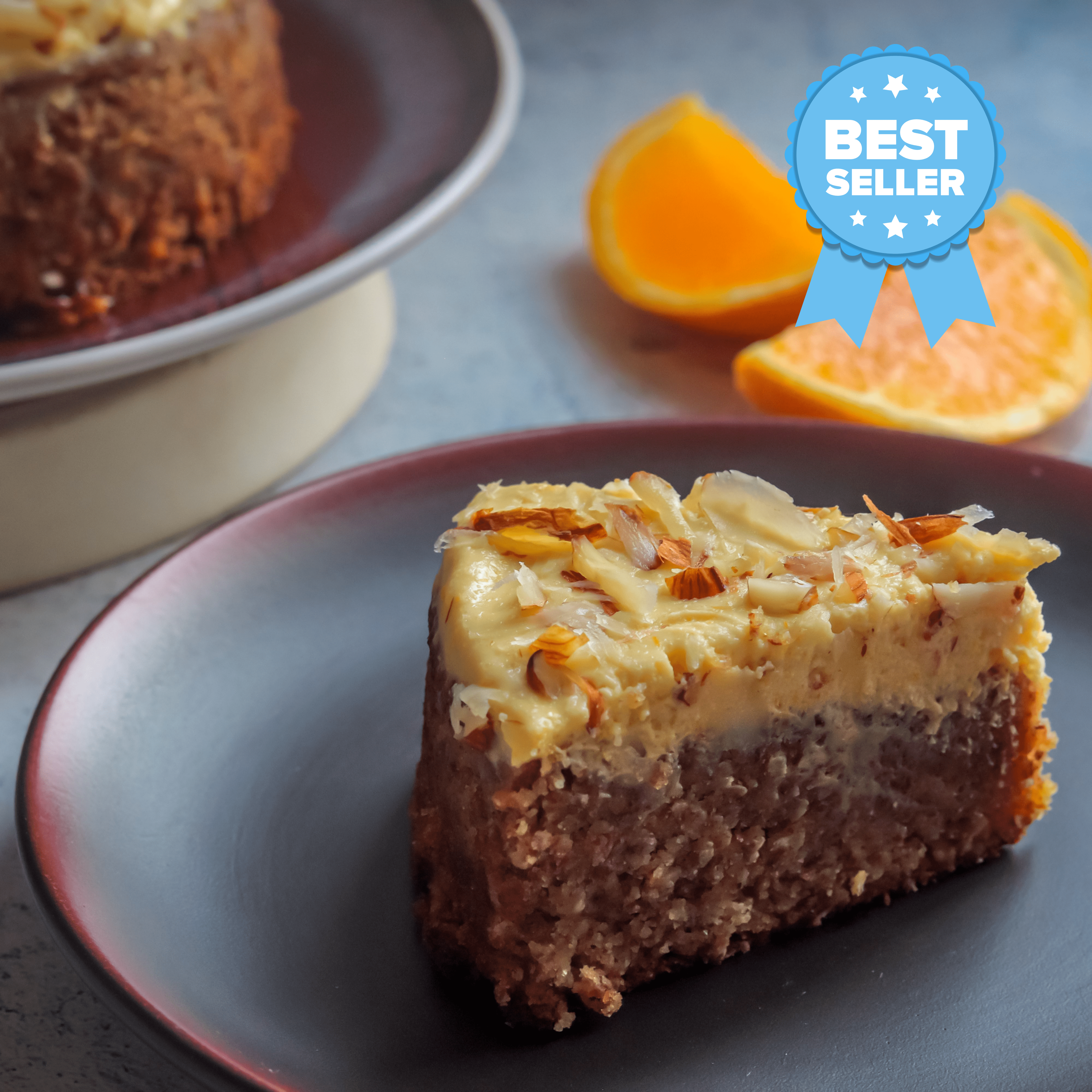 Orange & Almond Cake (250g, Protein Rich, Sugar/Grain Free)