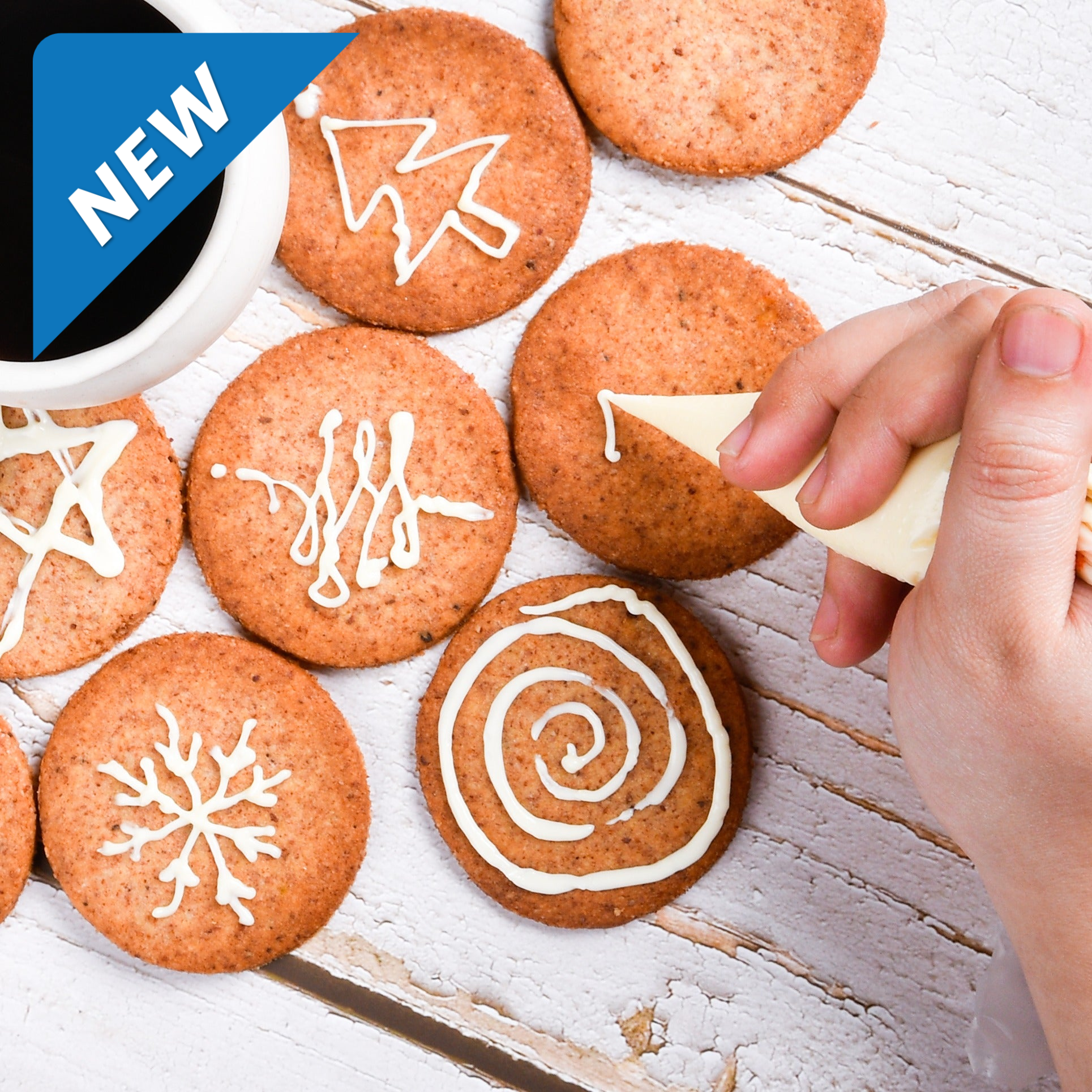 Gingerbread Cookies (8, Sugar/Grain Free)